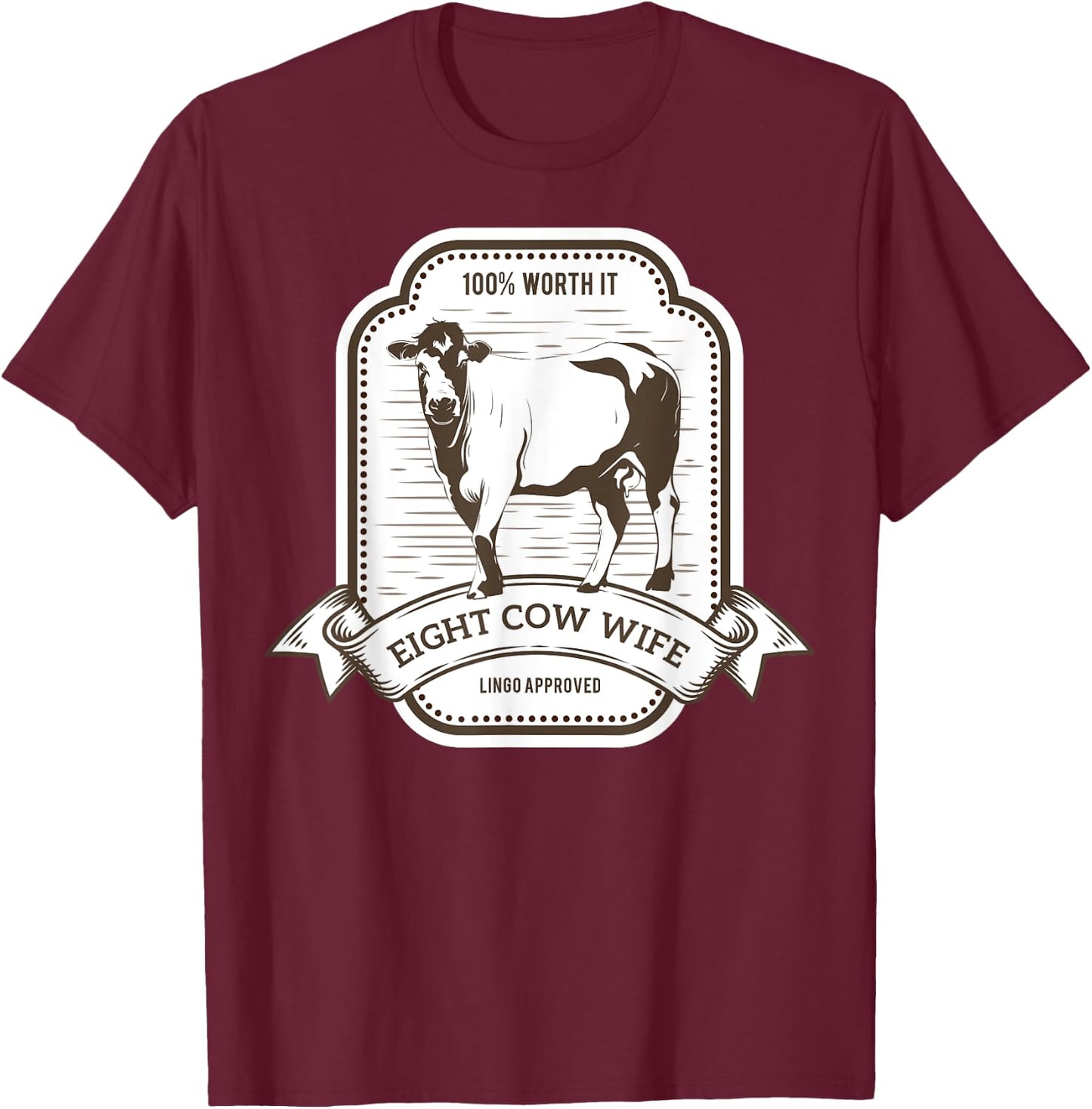 Funny LDS Mormon Johnny Lingo Shirt Gift T-Shirt - T-Shirt | Maroon