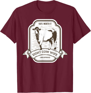 Funny LDS Mormon Johnny Lingo Shirt Gift T-Shirt - T-Shirt | Maroon