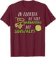 In Florida We Salt Margarita Not Sidewalks Winter Gift T-Shirt - T-Shirt | Maroon