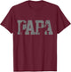 Hunter Dad Deer Father Father's Day Hunting Papa T-Shirt - T-Shirt | Maroon