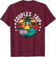 Couples Trip 2026 Husband and Wife Vacation Couples Travel T-Shirt - T-Shirt | Maroon