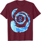 Sailor Anime Water Tsunami Mercury Star Symbol H2O Kawaii T-Shirt - T-Shirt | Maroon