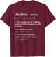 Brazilian Jiu Jitsu Funny Jiu Jitsu Definition BJJ Graphic T-Shirt - T-Shirt | Maroon
