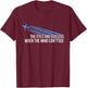 The Eyes Are Useless Chemtrail T-Shirt - T-Shirt | Maroon