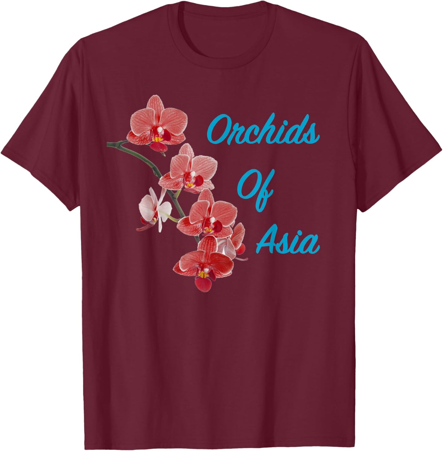 Orchids of Asia Day Spa T-Shirt - T-Shirt | Maroon