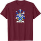 Slater Coat of Arms - Family Crest T-Shirt - T-Shirt | Maroon