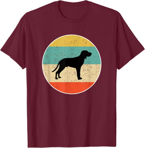 Redbone Coonhound Dog T-Shirt - T-Shirt | Maroon