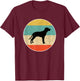 Redbone Coonhound Dog T-Shirt - T-Shirt | Maroon