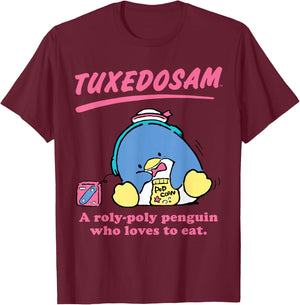 Sanrio Tuxedosam Classic Shirt T-Shirt - T-Shirt | Maroon