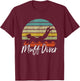 Funny Sexual Adult Humor Muff Diver Design T-Shirt - T-Shirt | Maroon