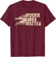 MUSKIE LIVES MATTER | Funny Muskie Fish Lovers Gift Shirt T-Shirt - T-Shirt | Maroon
