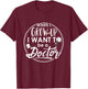 Kids When I Grow Up I Want To Be A Doctor Shirt : Kids Gift T-Shirt - T-Shirt | Maroon