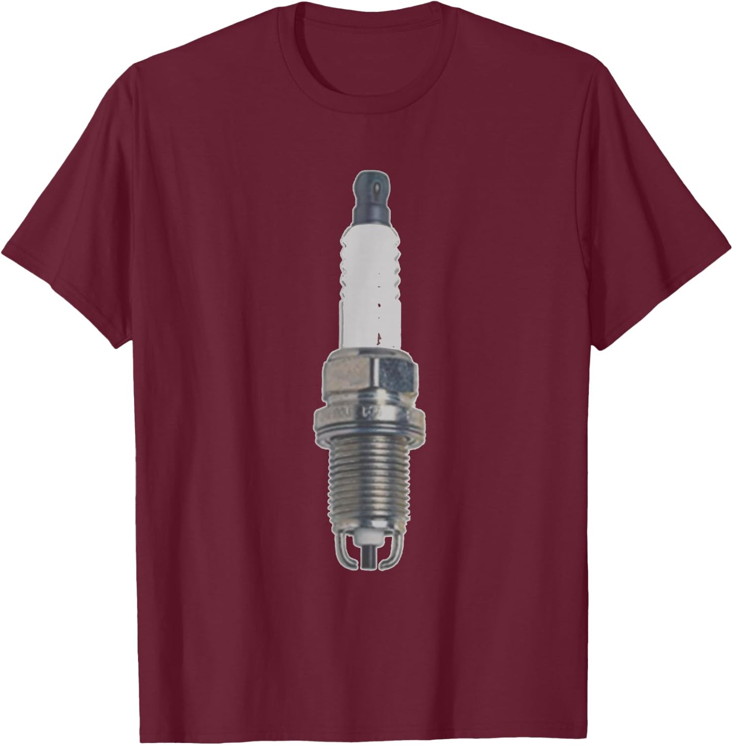 Spark Plug T-Shirt - T-Shirt | Maroon