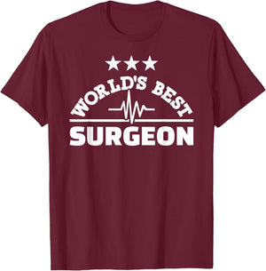 World's best surgeon T-Shirt - T-Shirt | Maroon