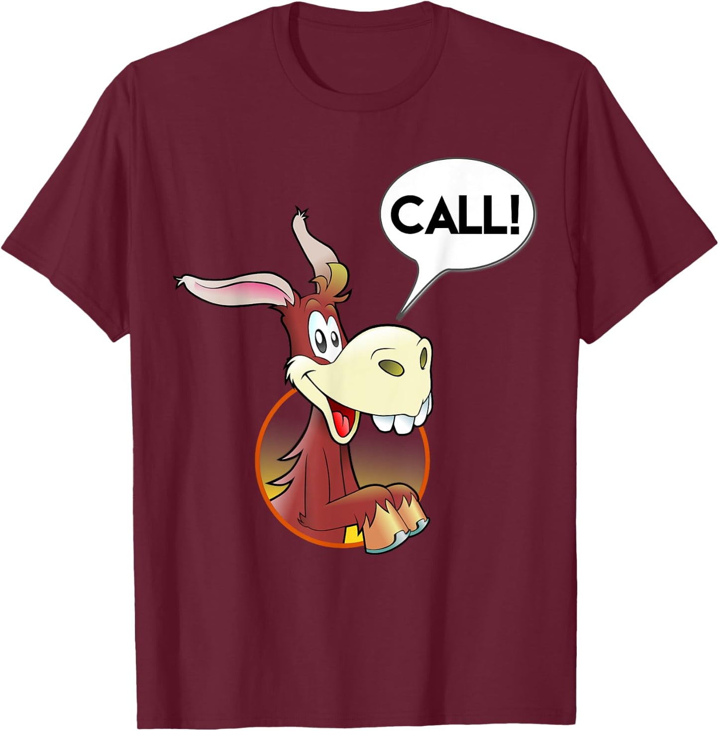 Donkey Poker Player - Funny Poker Gift T-Shirt - T-Shirt | Maroon