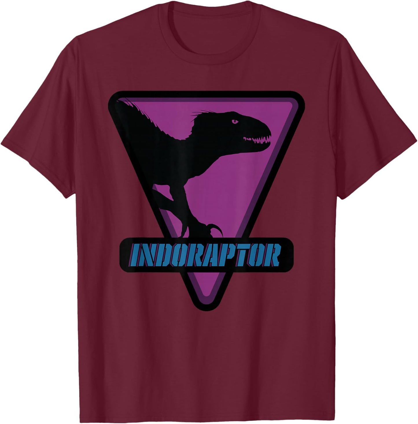 Jurassic World Fallen Kingdom: Indoraptor T-Shirt - T-Shirt | Maroon