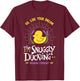 The Snuggly Duckling Brewing Company & Women T-Shirt - T-Shirt | Maroon