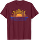 Lake McConaughy NO SALTY BEACHES HERE Sun Beach Shirt Women T-Shirt - T-Shirt | Maroon