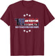 Merica Back to Back World Champs Fourth of July T-Shirt - T-Shirt | Maroon