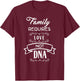 Adoption Shirt Adopted Foster Family Mom Dad Gift Adopt T-Shirt - T-Shirt | Maroon