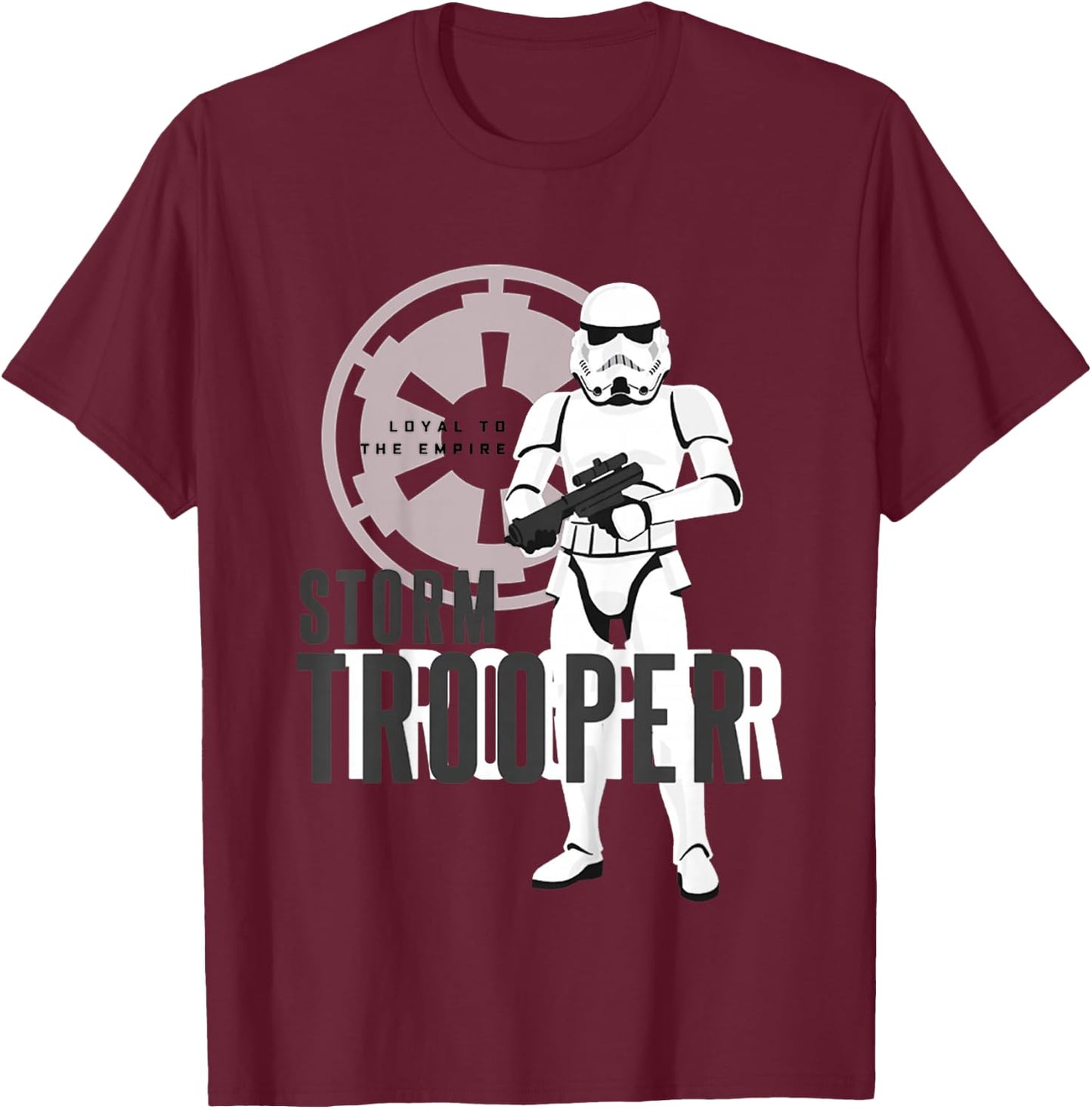 Kids Star Wars Galaxy Of Adventures Stormtrooper B1 T-Shirt - T-Shirt | Maroon