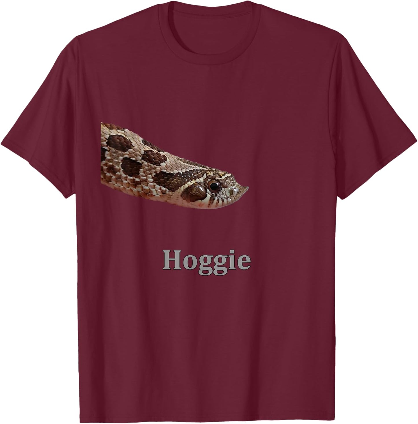 Western Hognose Snake Shirt Hoggie Hognose Snake T shirt T-Shirt - T-Shirt | Maroon