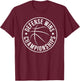 Defense Wins Championships Basketball Team Motto Shirt T-Shirt - T-Shirt | Maroon