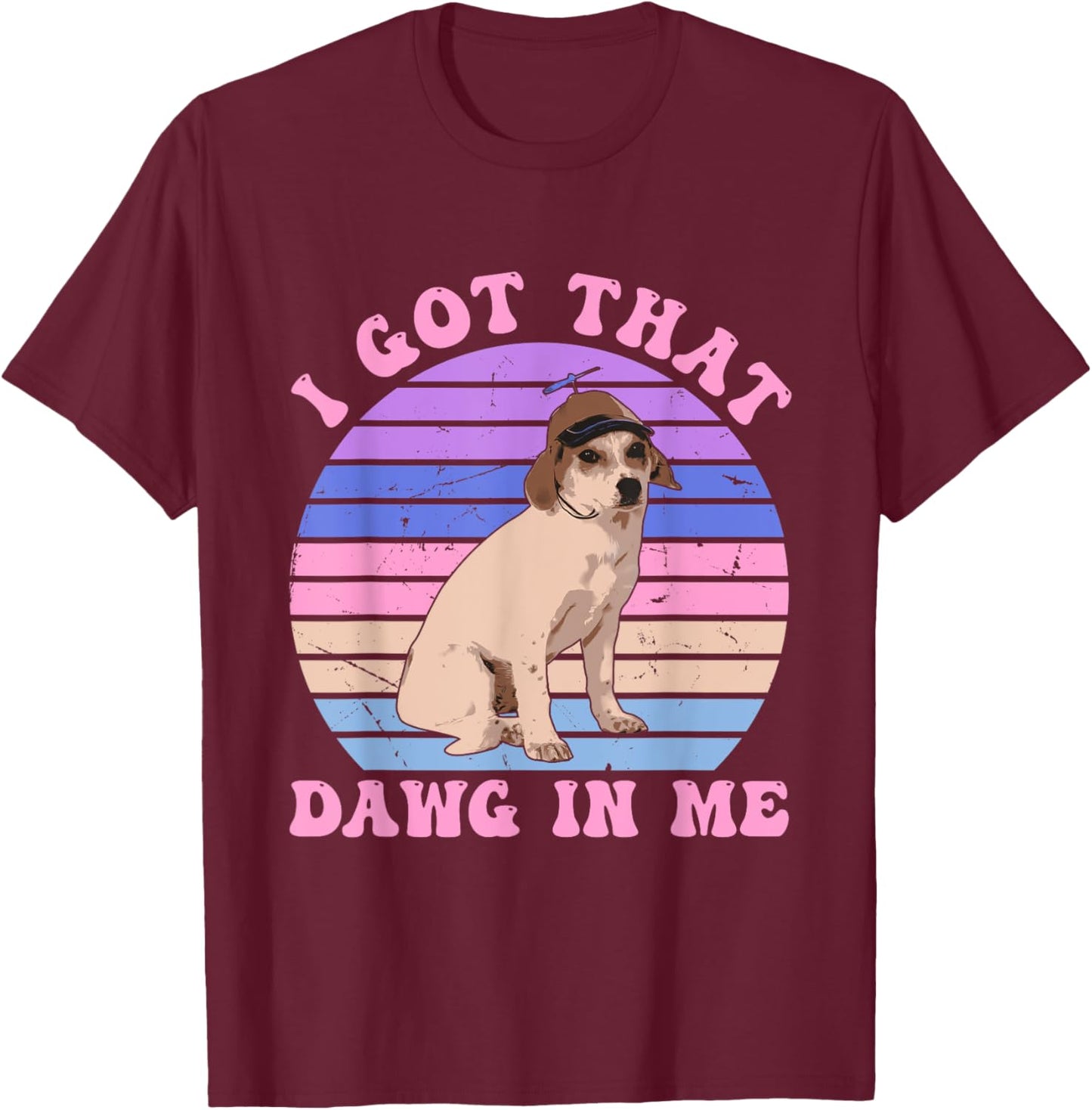 Vintage Women T-Shirt - T-Shirt | Maroon