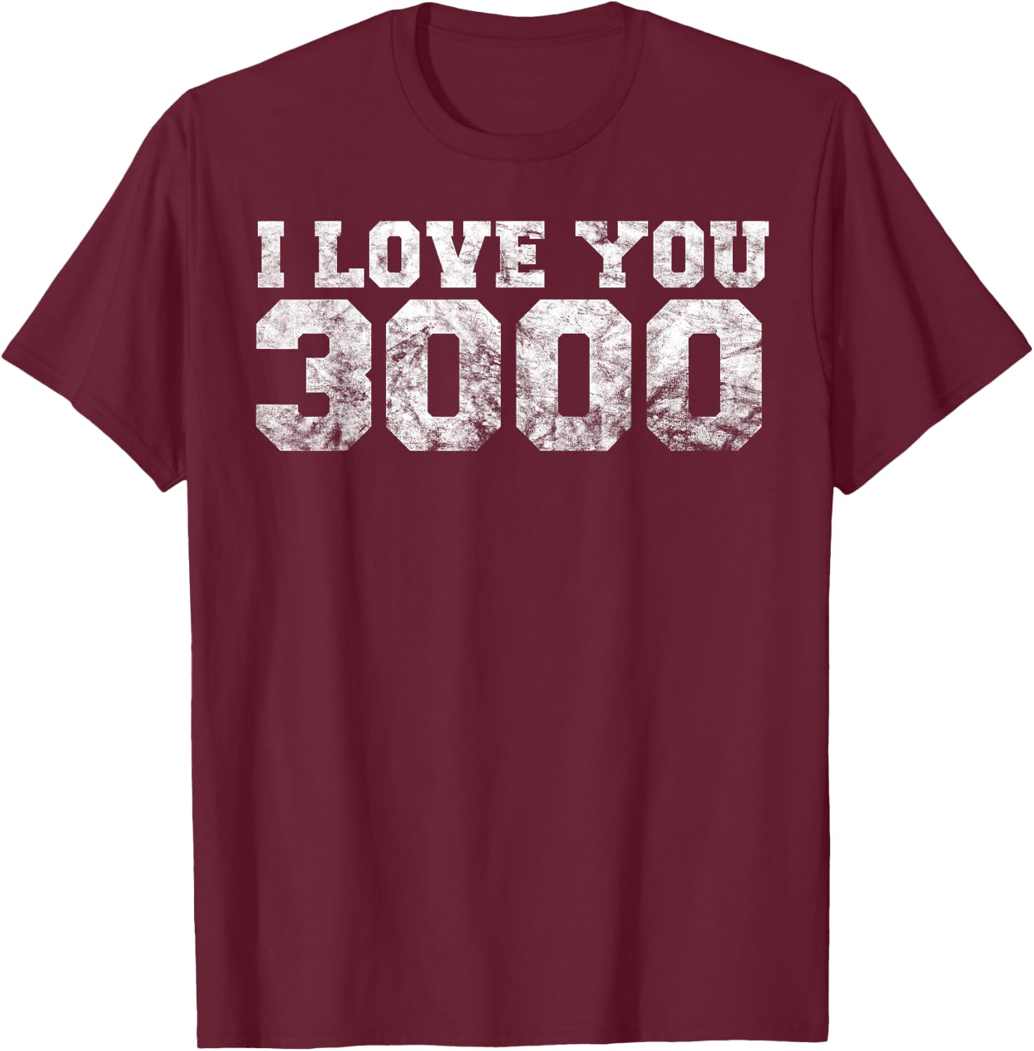 I Love You Dad 3000 Time Vintage Retro Hero Gift T-Shirt - T-Shirt | Maroon