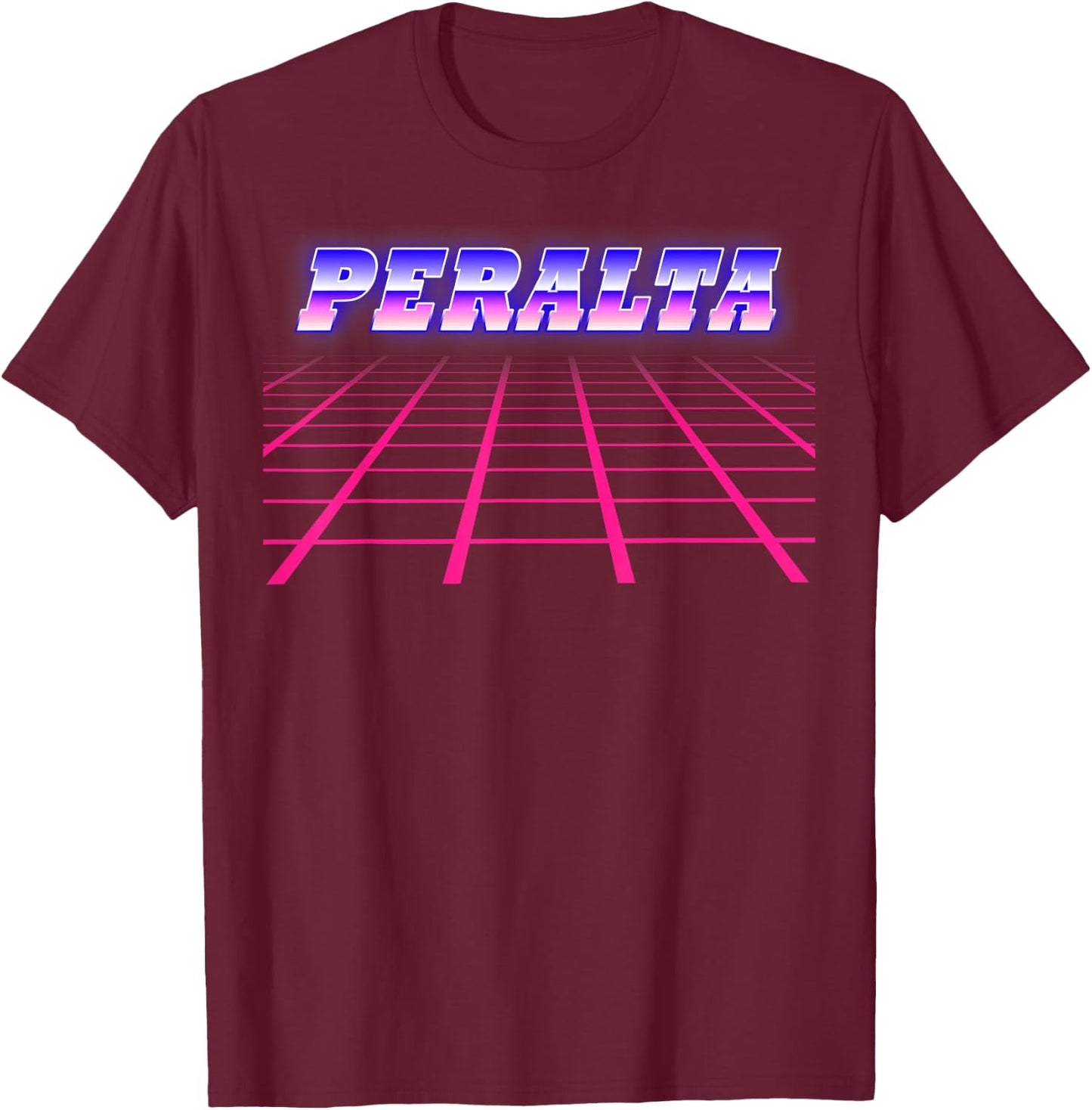 80's Vintage Skateboard Peralta T Shirt T-Shirt - T-Shirt | Maroon