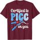 Vascular Access Tech Funny Vascular Access Technologist T-Shirt - T-Shirt | Maroon