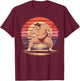 Retro Sumo Wrestling Vintage Japanese Sport Gifts T-Shirt - T-Shirt | Maroon