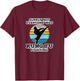 Surely Not Everyone Was Kung Fu Fighting Outfit T-Shirt - T-Shirt | Maroon