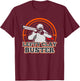 Lefty Clay Buster Skeet Shooting T Shirt Trap Shotgun Gift T-Shirt - T-Shirt | Maroon