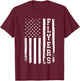 Flyers US Flag Vintage Gift Women Boys Girls Kids T-Shirt - T-Shirt | Maroon