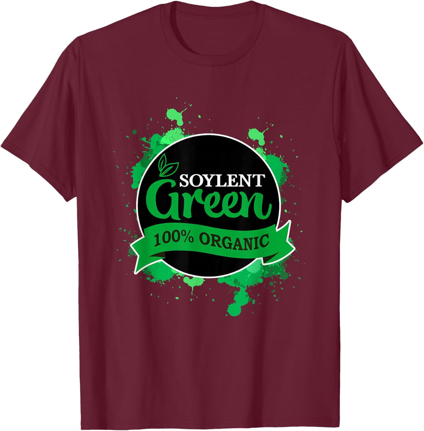 Soylent green t shirt T-Shirt - T-Shirt | Maroon
