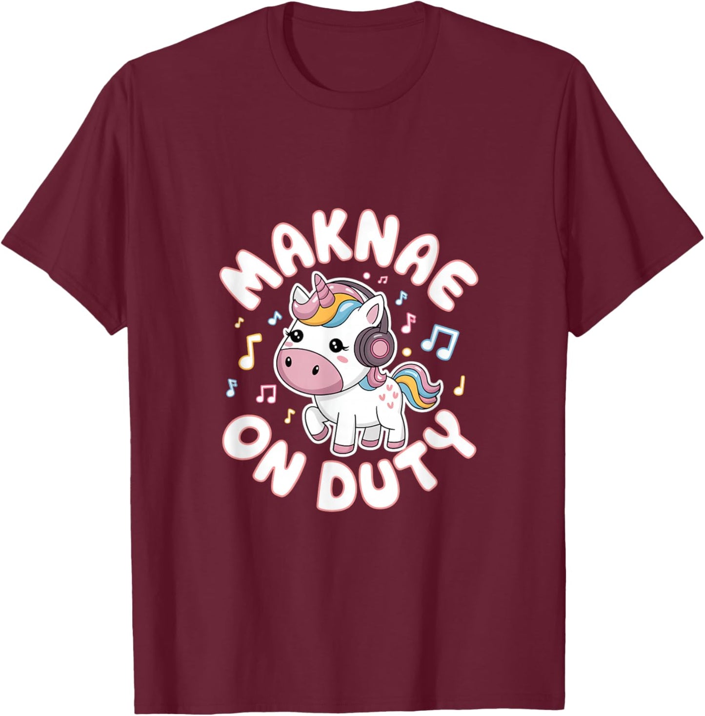 K-Pop Kawaii Korea Anime Maknae T-Shirt - T-Shirt | Maroon