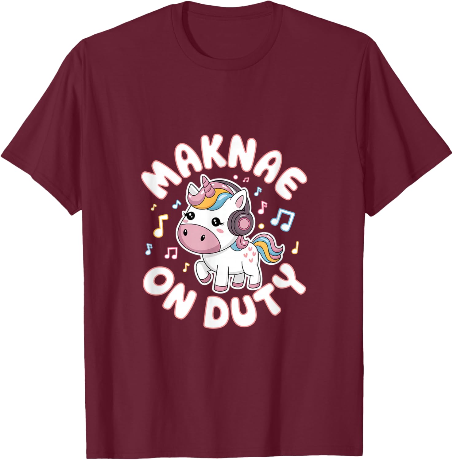 K-Pop Kawaii Korea Anime Maknae T-Shirt - T-Shirt | Maroon