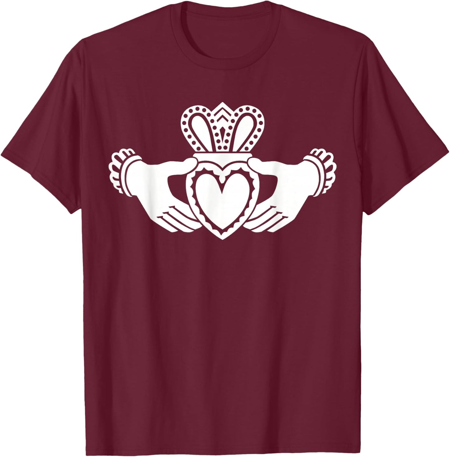 Celtic claddagh T-Shirt - T-Shirt | Maroon