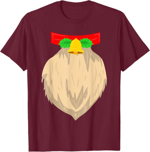 Christmas Reindeer Costume - Great Santa's Helper Xmas Gift T-Shirt - T-Shirt | Maroon