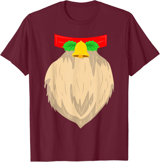 Christmas Reindeer Costume - Great Santa's Helper Xmas Gift T-Shirt - T-Shirt | Maroon
