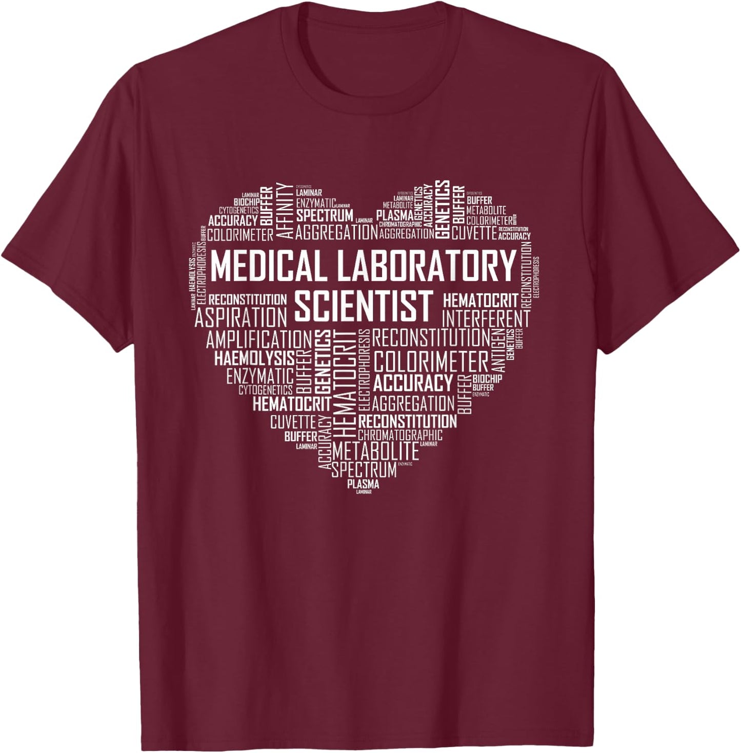 CLS Medical Laboratory Scientist T Shirt Clinical Week Gift T-Shirt - T-Shirt | Maroon