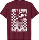 Ska Music Fans Rude Girl Jamaican Music Lover Ska Reggae T-Shirt - T-Shirt | Maroon