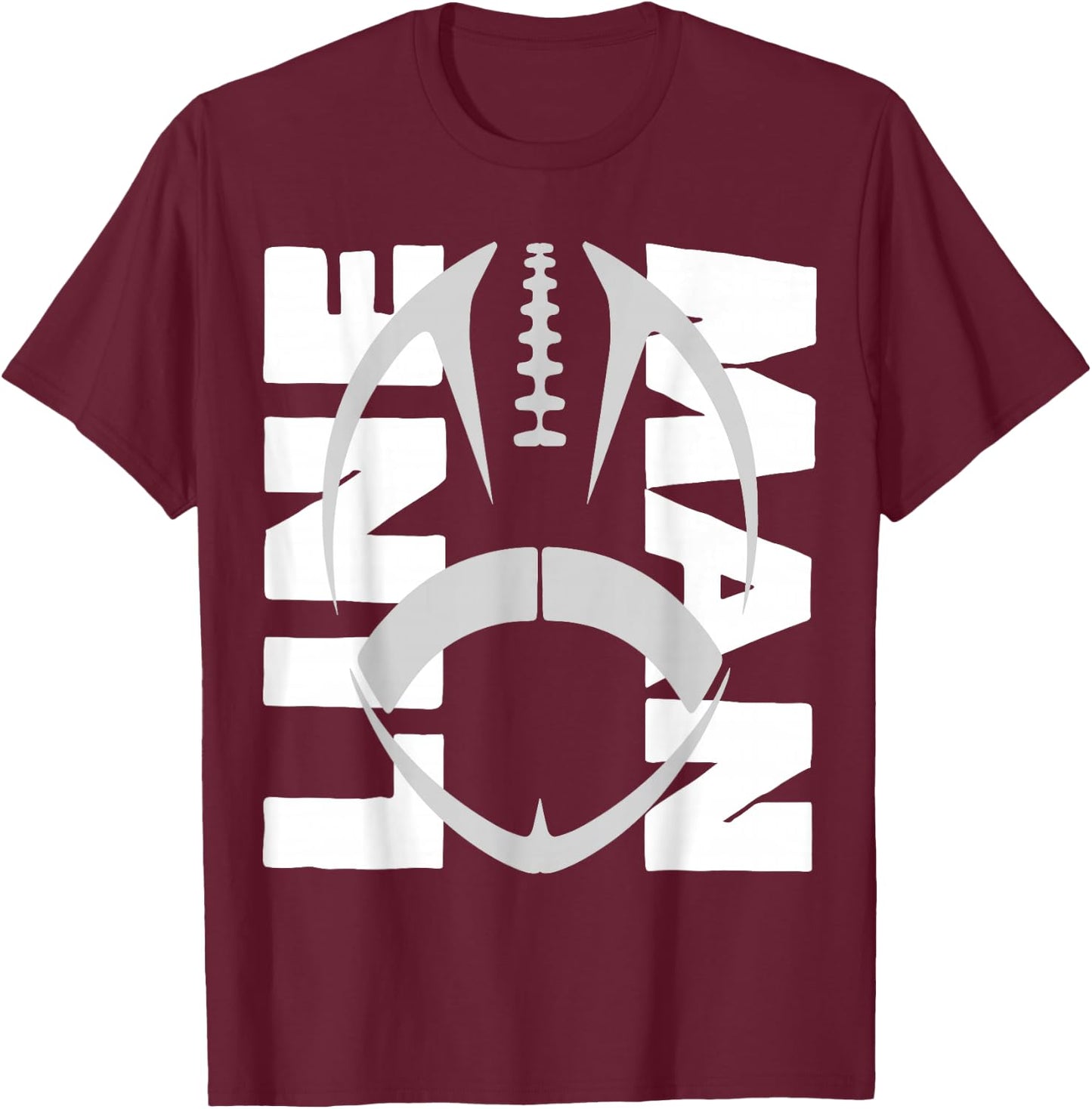 Football Lineman - Offensive/Defensive Line T-Shirt - T-Shirt | Maroon