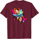 Disney Channel Bizaardvark T-Shirt - T-Shirt | Maroon
