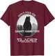 Funny Glacier National Park Grizzly Brown Bear Souvenir Gift T-Shirt - T-Shirt | Maroon