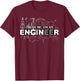 Trust Me I'm An Engineer T-Shirt - T-Shirt | Maroon