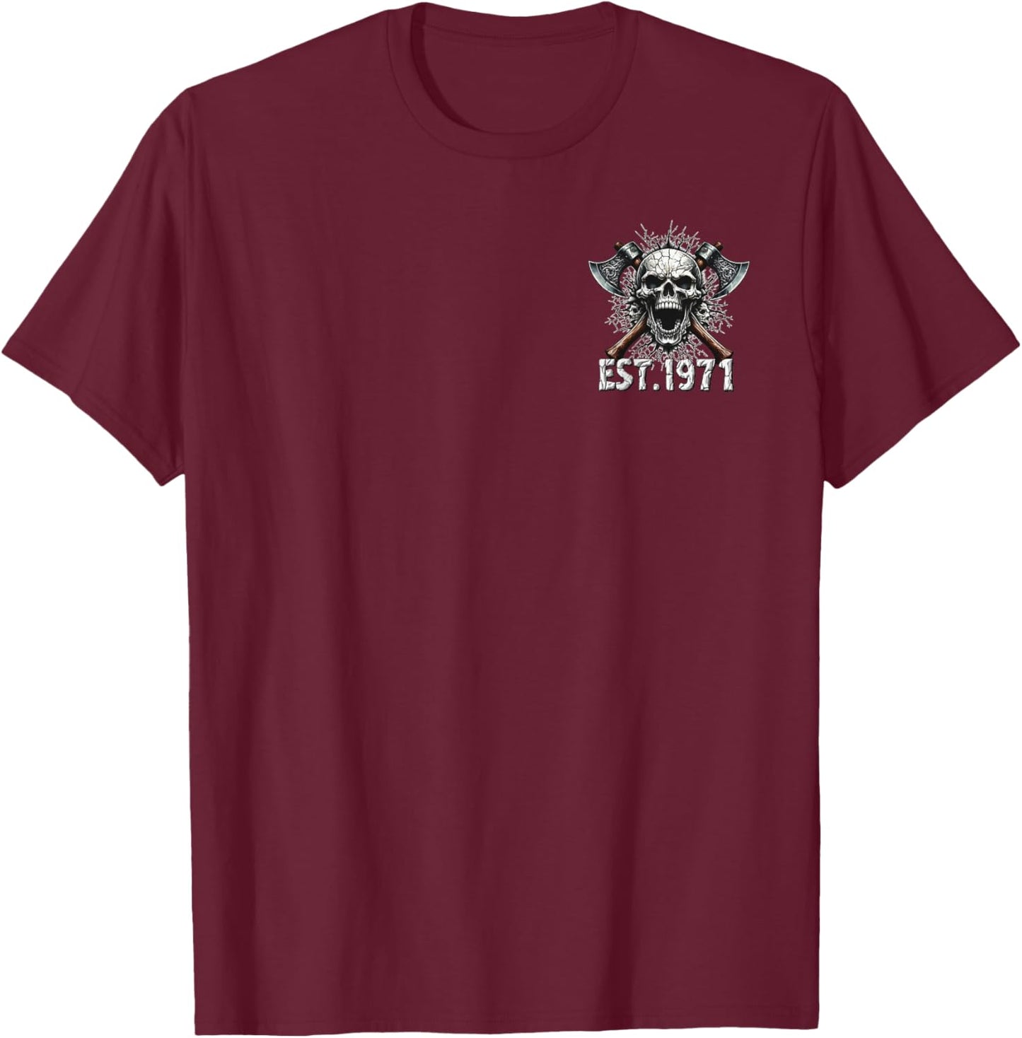 2 Sided Gen X EST 1971 I Can Fix Stupid But It's Gonna Hurt T-Shirt - T-Shirt | Maroon