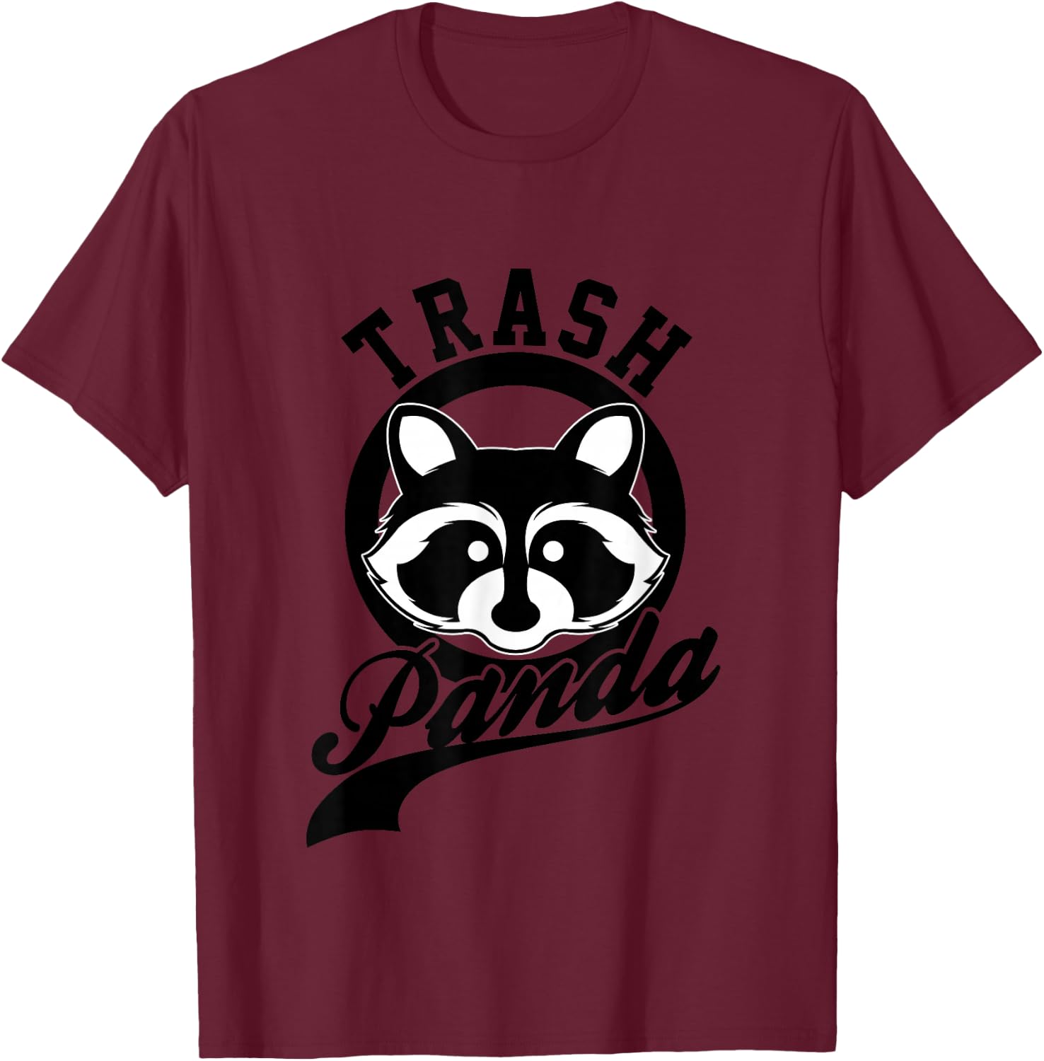 Save The Trash Pandas Funny Raccoon Animal Lover Funny Gift Small T-Shirt - T-Shirt | Maroon
