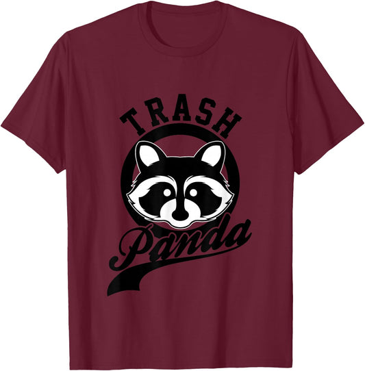 Save The Trash Pandas Funny Raccoon Animal Lover Funny Gift Small T-Shirt - T-Shirt | Maroon